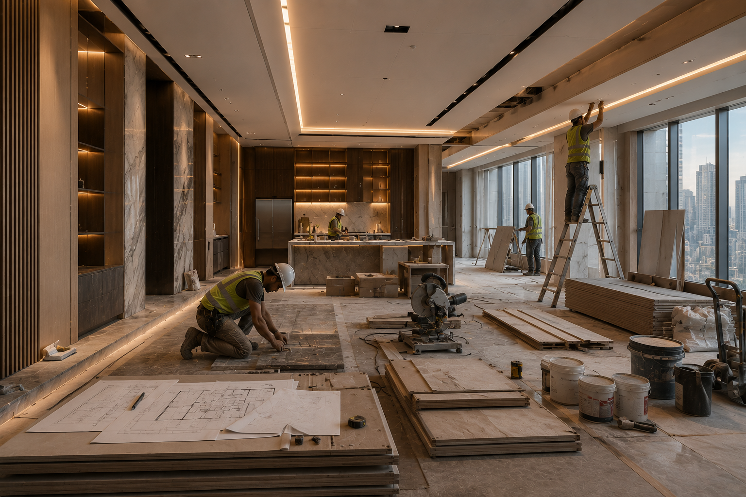 Full fit-out works