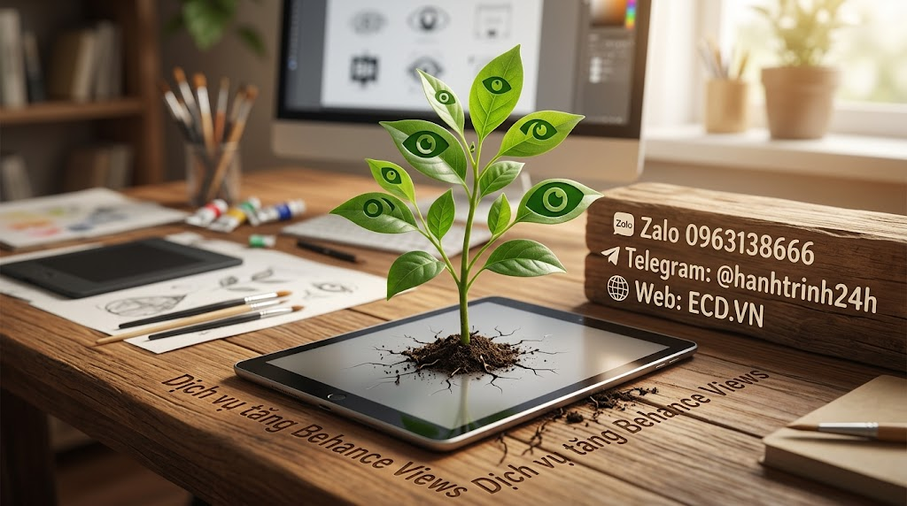 dịch vụ tăng behance views cao cấp tăng lượt xem