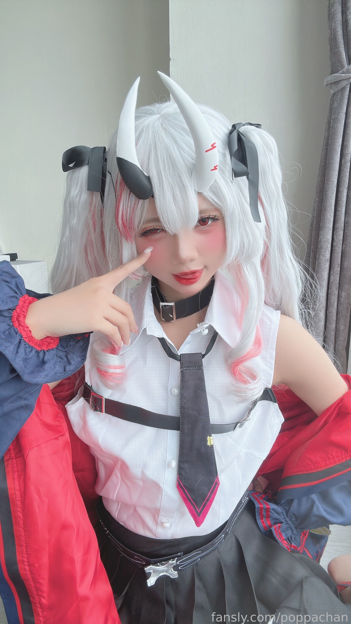 PoppaChan Nakiri Ayame Cosplay (Hololive) – 19 Photos 198MB插图4