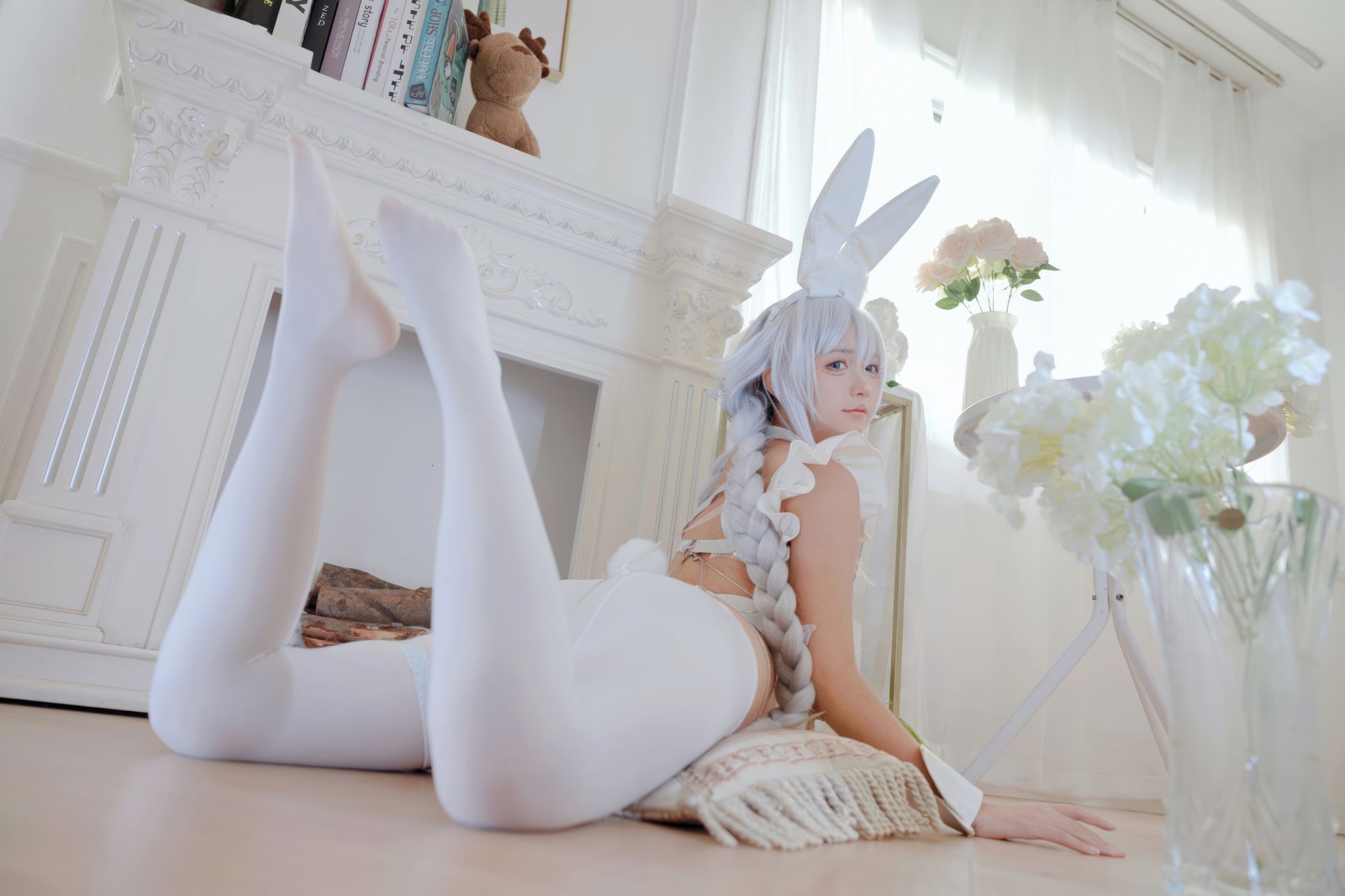 喜欢爱理吗套图：碧蓝航线恶毒·白兔COS高清写真（37P-219.3M）插图2