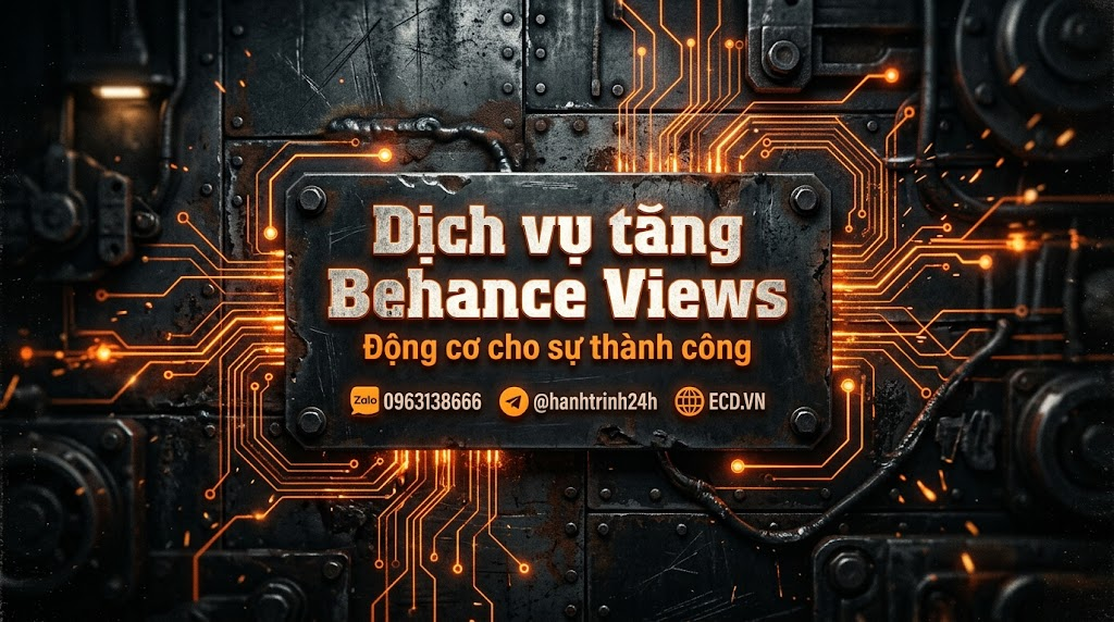 tăng behance views organic tăng impression
