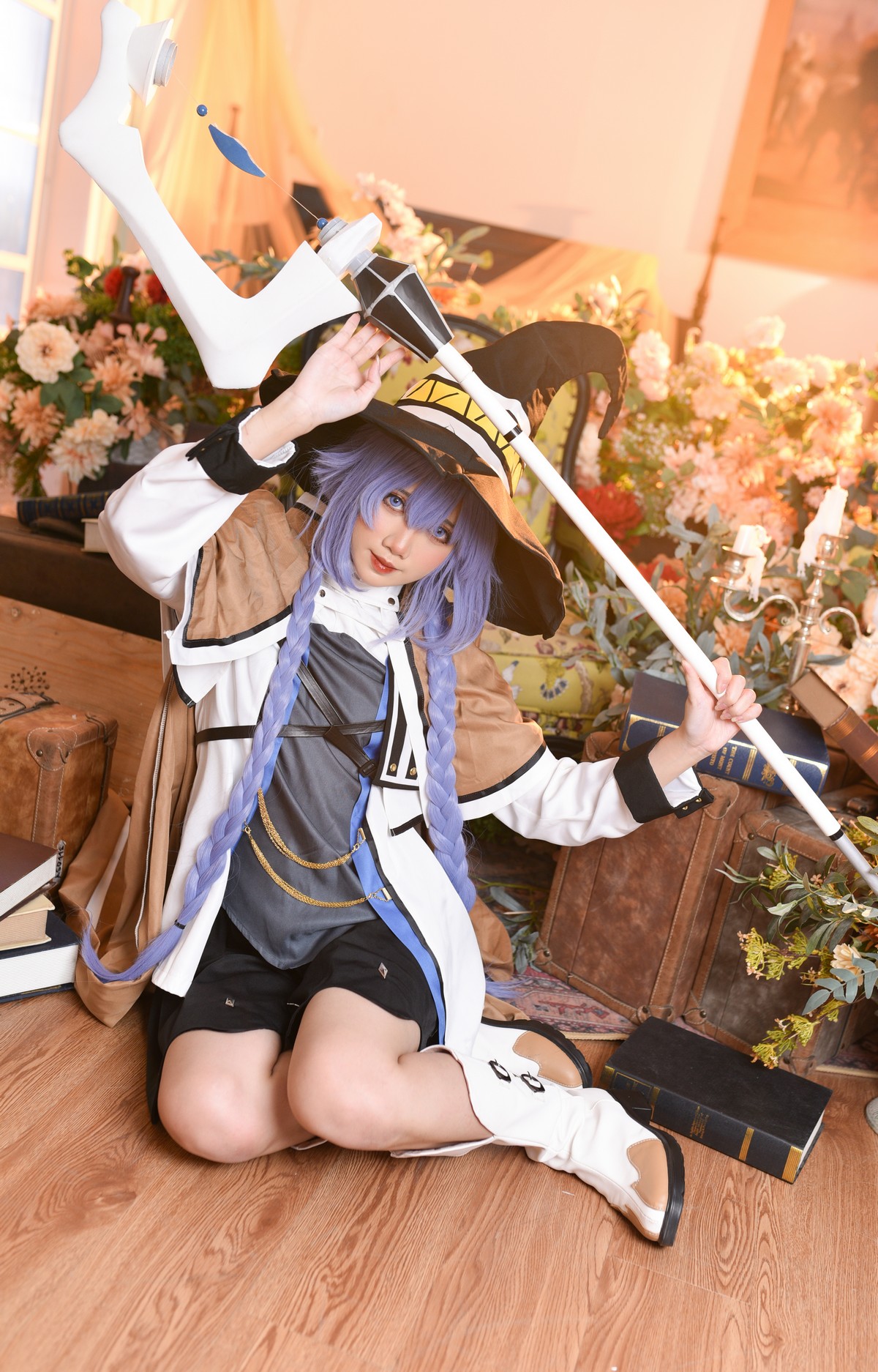 PoppaChan Roxy Cosplay Set (Mushoku Tensei) – 147 Photos 466MB插图7