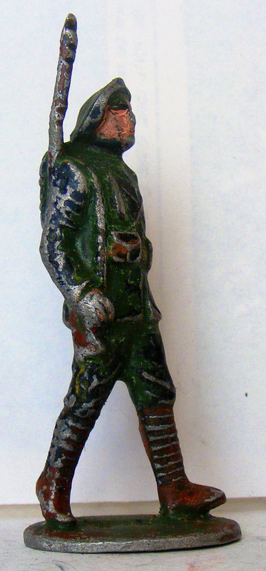 Quiralu - LOT DE 46 SOLDAT ALUMINIUM QUIRALU NO PLOMB COLLECTION JOUETS ANCIENS XXe