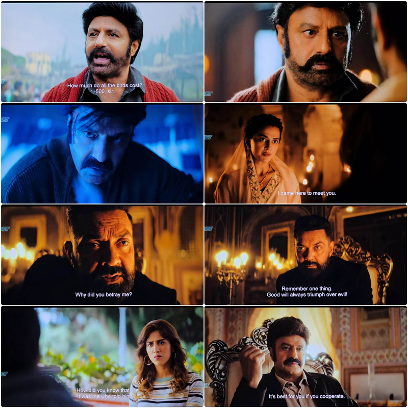 Daaku Maharaaj (2025) Full Movie PreHDRip screenshot