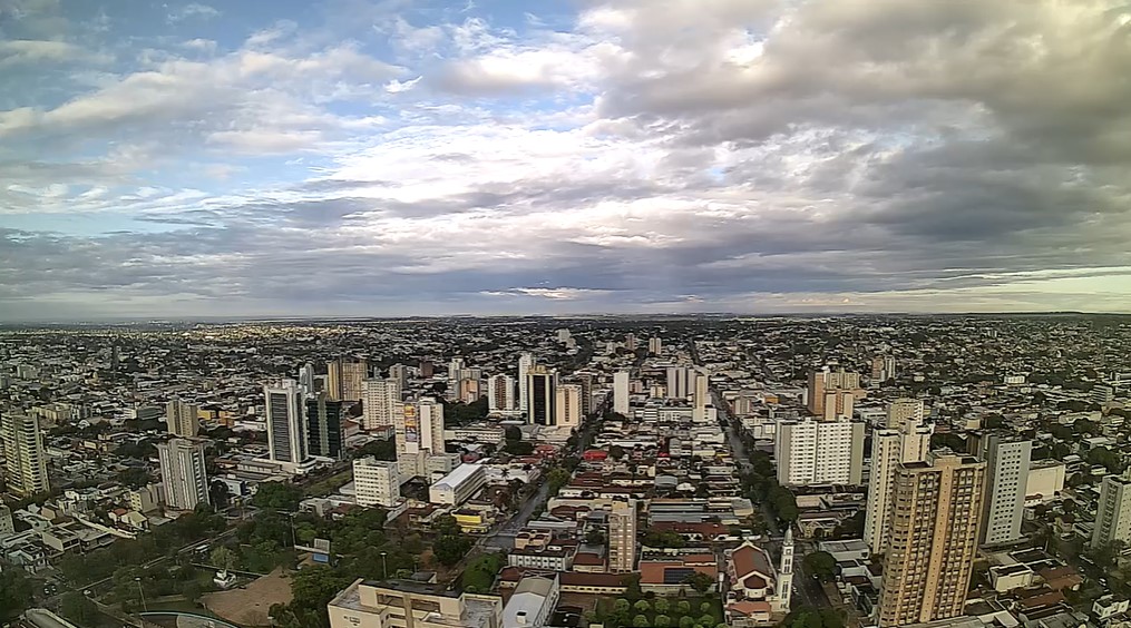 Campo Grande nesta manhã de terça-feira