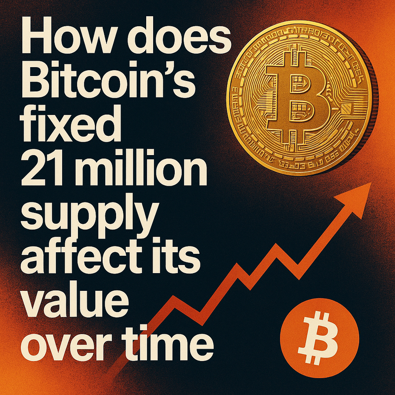 How does Bitcoin’s fixed 21 million supply affect its value over time