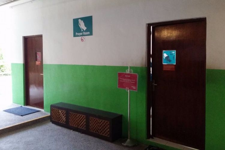 Tempat ibadah bagi turis muslim di Beach Station Monorail
