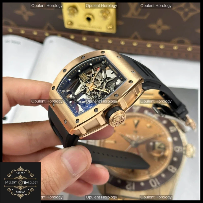 Richard Mille RM 035 Americas Toro – Rose Gold Manual-Winding 40mm - Super Clone