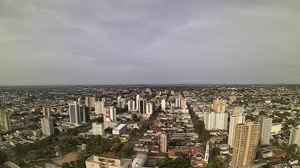 Campo Grande nesta manhã de sexta-feira
