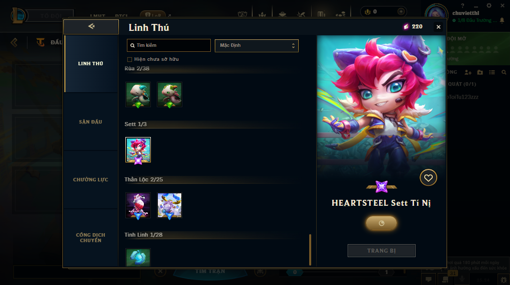 Acc DTCL # - Không Khung