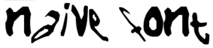 Naive Font