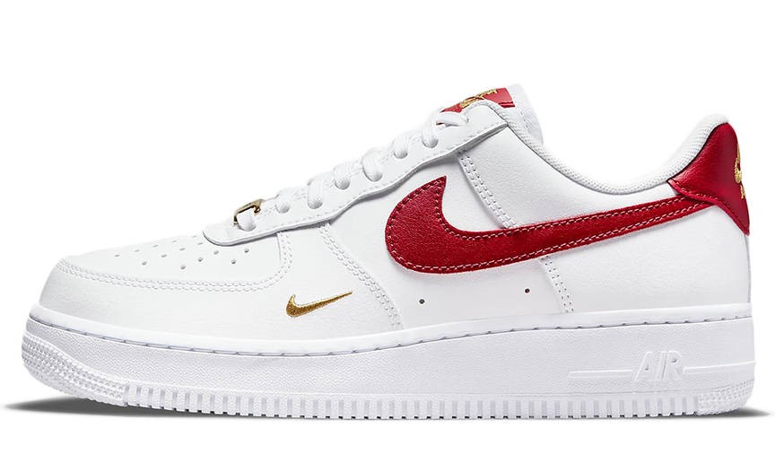 Nike Air Force 1 Low Essential Gym Red Mini Swoosh