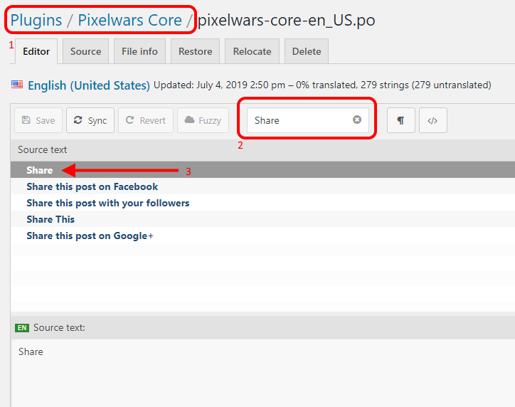 Pixelwars Core plugin