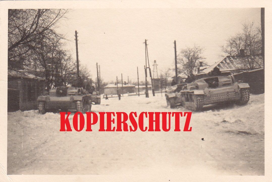 Sturmgeschütz STUG III Januar 1942 Charzisk Russ