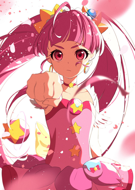 hoshina-hikaru-and-cure-star-precure-and-1-more-drawn-by-eriko-8e002920d7052234c8805a966efd57ca-1