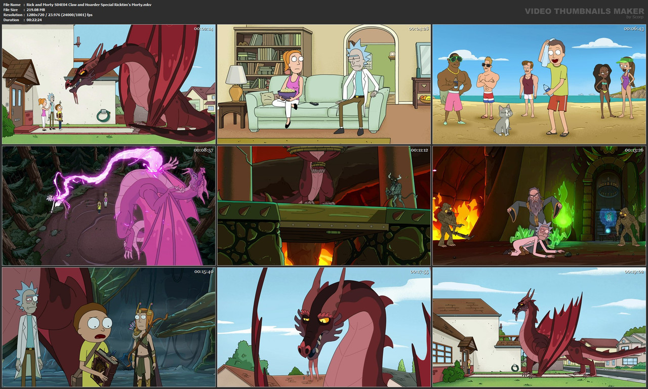 Rick and Morty S04E04 Claw and Hoarder Special Ricktim's Morty.mkv