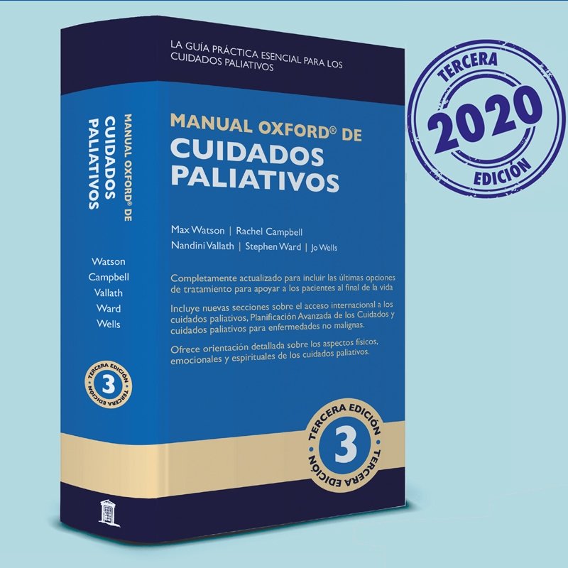 Portada de Manual Oxford de Cuidados Paliativos