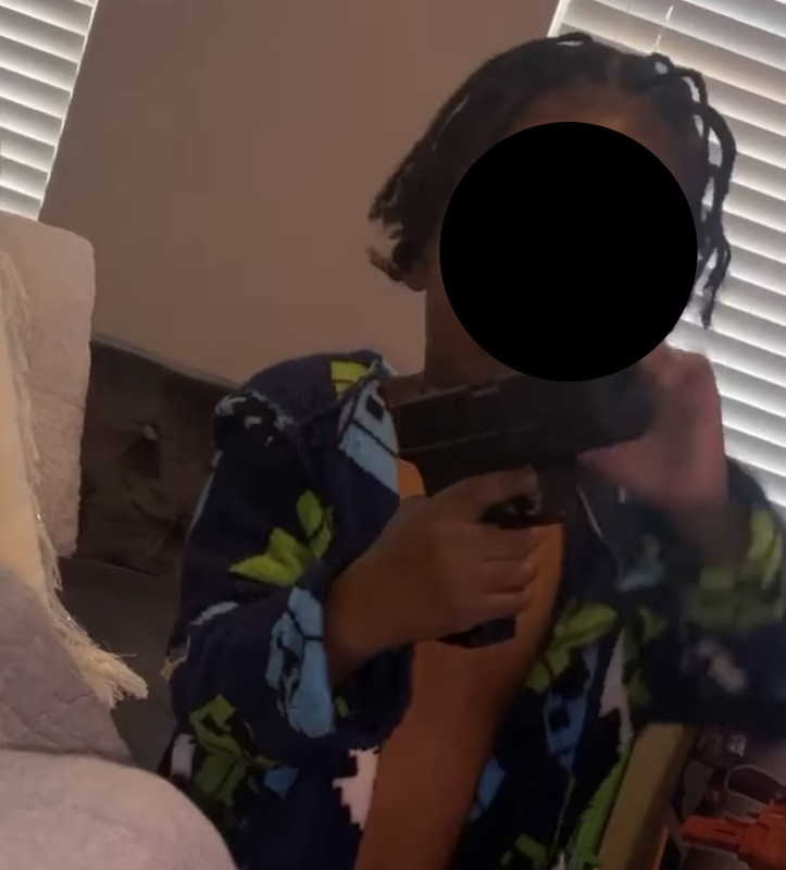 King Von S Sister Buys Toddler Son A Realistic Toy Gun Says Y All Would Praise Him If He Wore Skirts Lipstick Alley