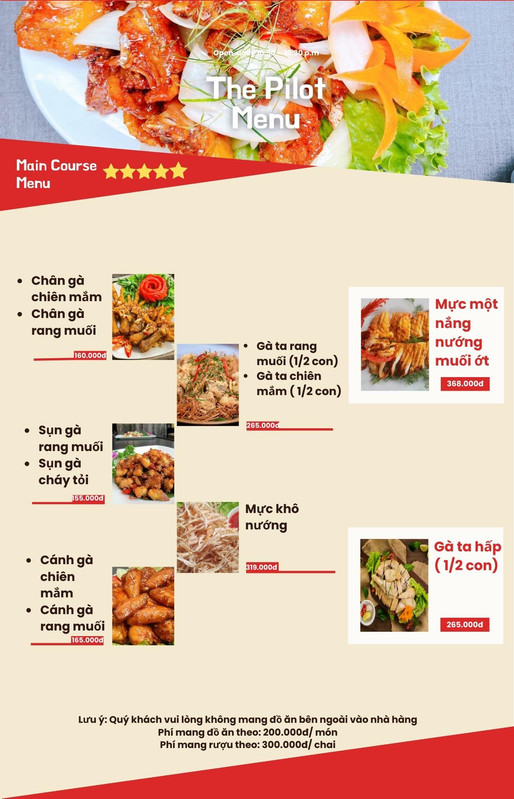 Menu trang 3