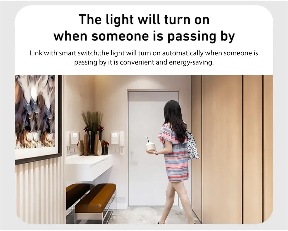 Tuya WiFi PIR Motion Sensor  Smart Home Security Human Body Infrared Detector thumbnail 4 - Smart Switch Lanka