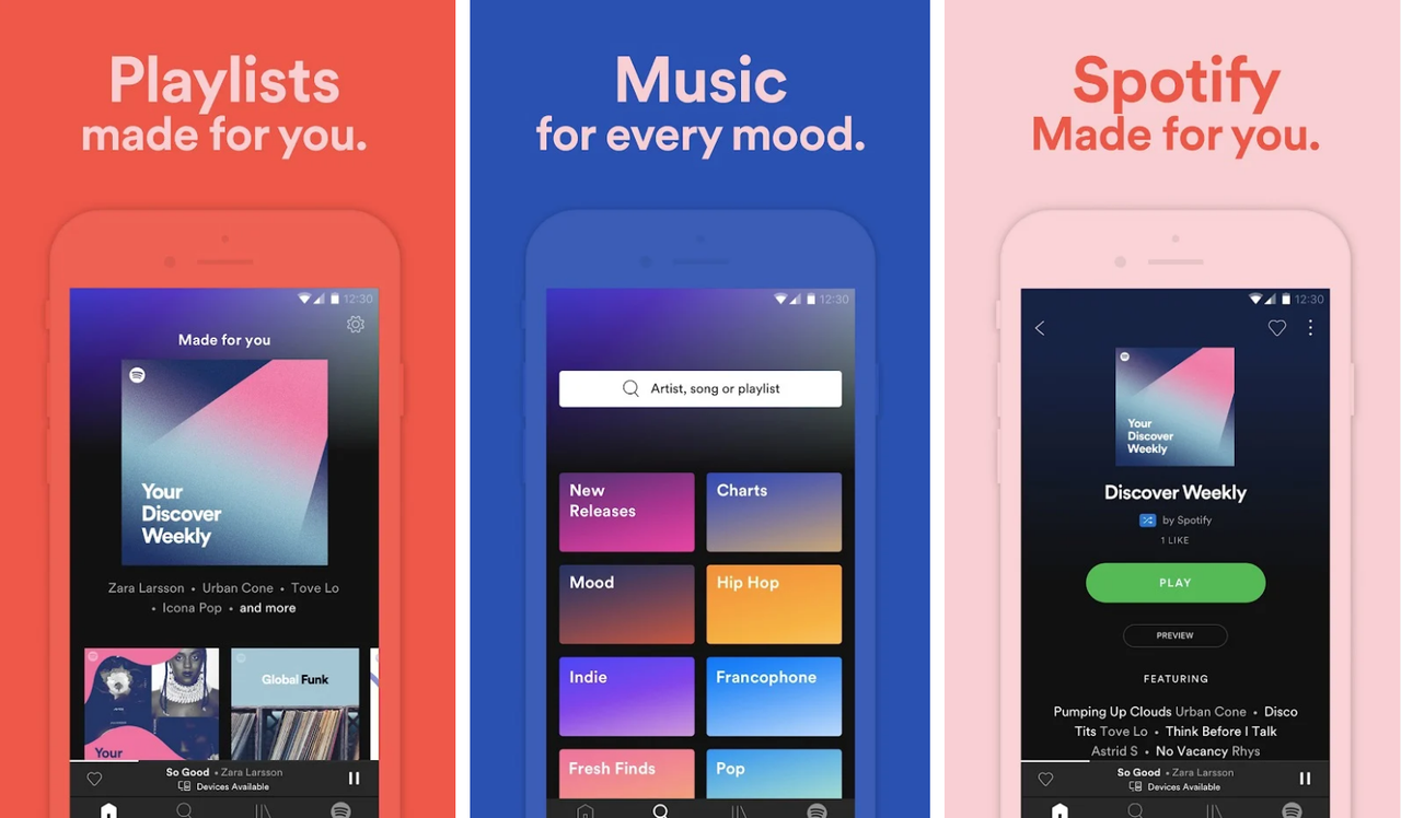 Spotify MOD APK 8.5.87.921 (unlock Premium) dịch vụ cung cấp