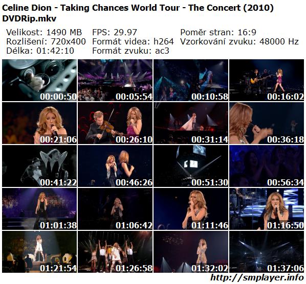 Celine Dion - Taking Chances World Tour - The Concert (2010)