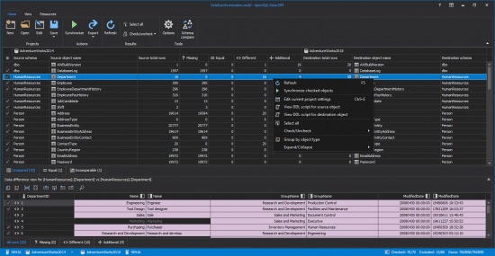 ApexSQL Diff 2019.03.1000