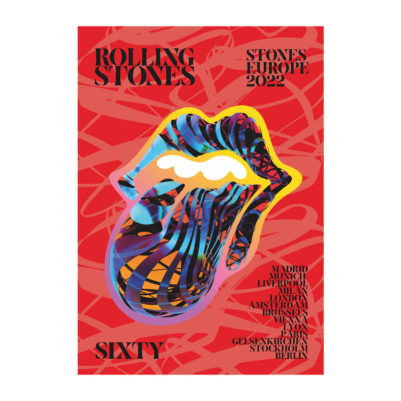 THE ROLLING STONES GRACIAS MADRID SIXTY EUROPE TOUR 2022
