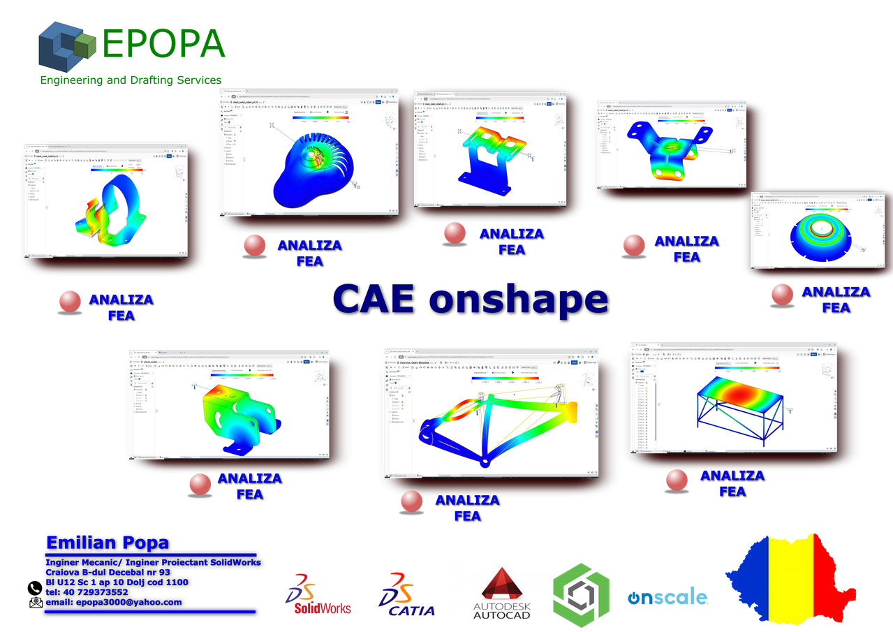 Prezantare epopa onshape CAE5