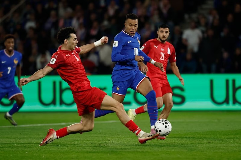 Dự đoán bóng đá, phân tích kèo Azerbaijan vs Pháp, 00h00 ngày 17/11