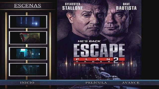3 - Plan de Escape 2: Hades [DVD9 Custom][Pal][Cast/Ing][Sub:Cast][Acción][2018]