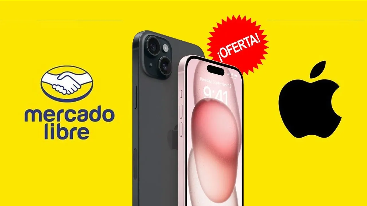 iPhone 15 Plus con más de $5,500 de descuento en Mercado Libre ¡Oferta imperdible!