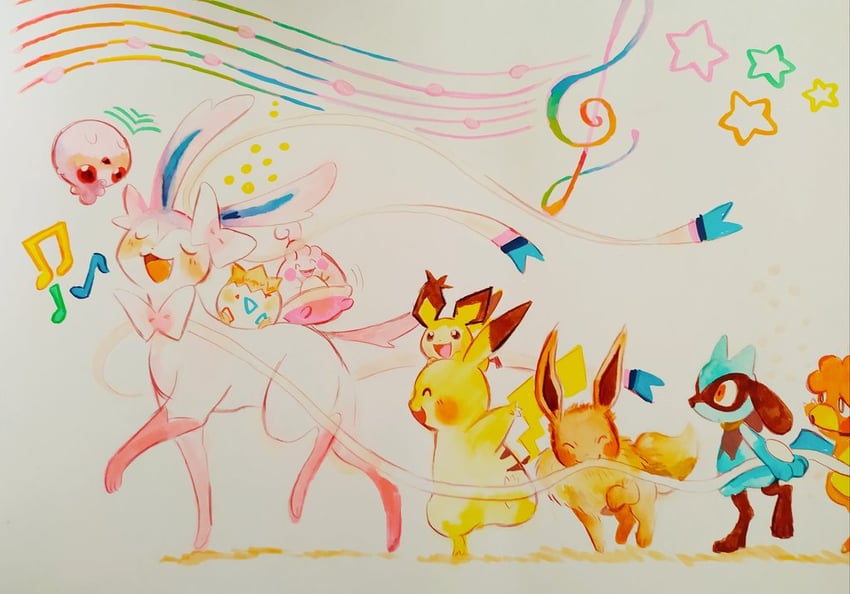 pikachu-eevee-sylveon-pichu-togepi-and-4