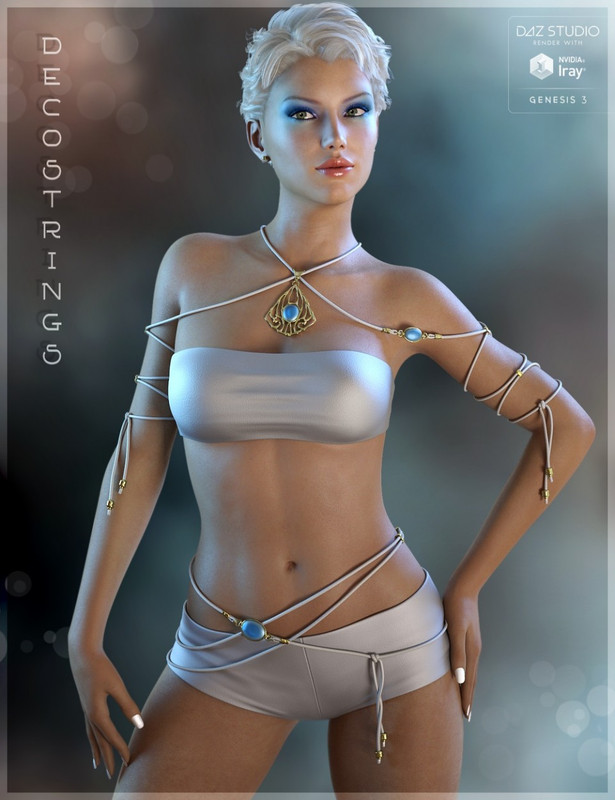 DecoStrings for Genesis 3 Female(s) (PLUS Freebie)