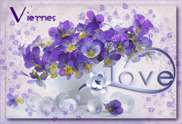 Mensaje de Amor con Flores Viernes
