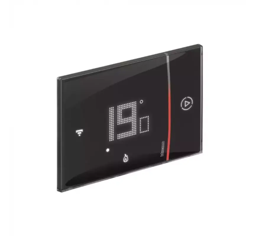 Image of Bticino SXW8002WR TERMOSTATO WIFI DIGITALE Smarther2, Termostato da incasso, Programmabile, Comando da App, Alexa e Google, NERO, prodotto ricondizionato