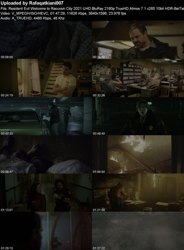 Resident Evil Welcome to Raccoon City 2021 UHD BluRay 2160p TrueHD Atmos 7 1 x265 10bit HDR-BeiTai