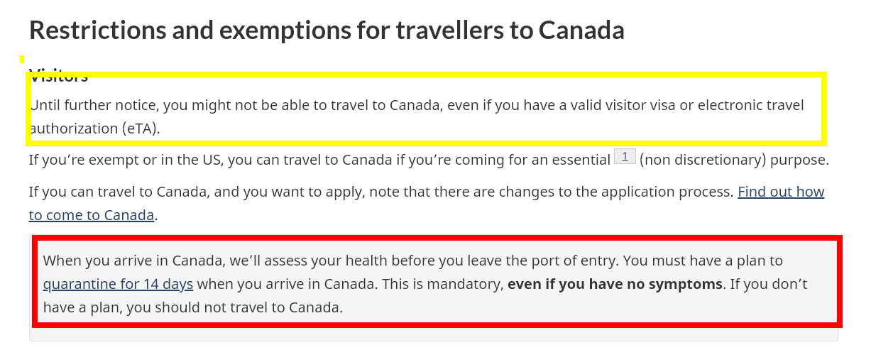 Coronavirus en Canada: Noticias, cancelaciones - Foro USA y Canadá