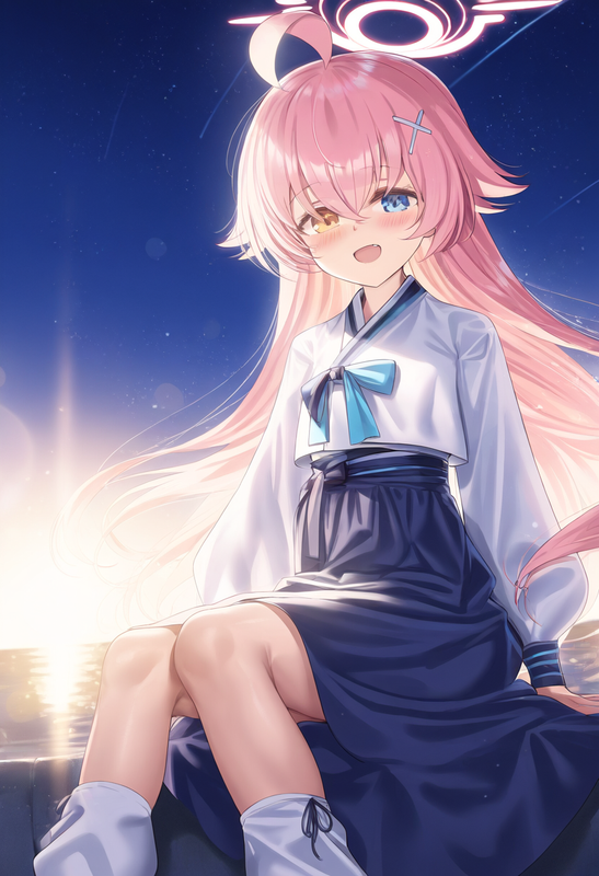 1girl, hoshino, blue archive, ks (xephyrks), ohlia, {kobayashi ritz}, reoen, [[l s-929652496