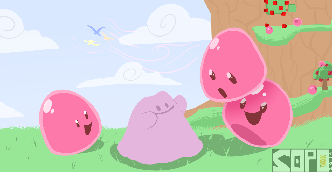 slimes and pokes