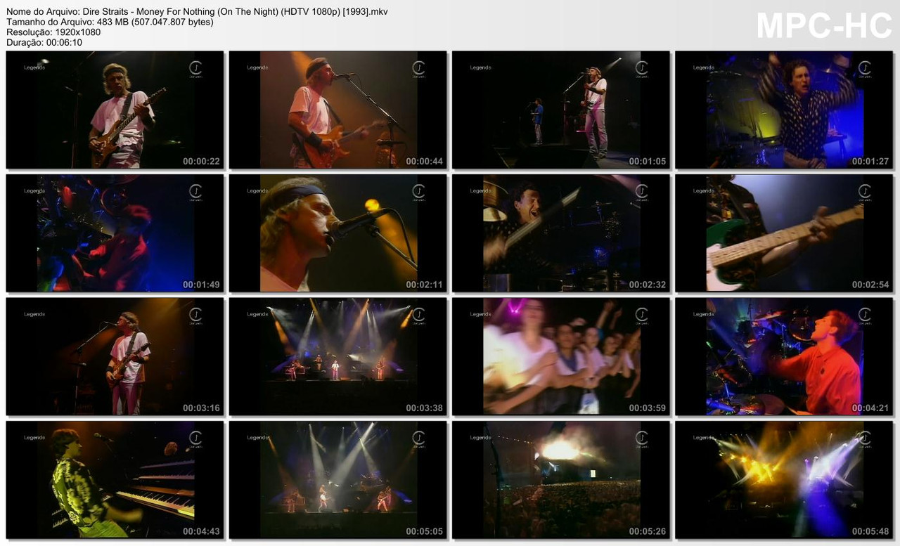 Dire Straits - Money For Nothing (On The Night) (HDTV 1080p) [1993]