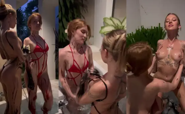Jia Lissa – Steamy Lesbian Bath