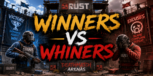 Баннер сервера Winners vs Whiners | Deathmatch • Instant Respawn • Arenas
