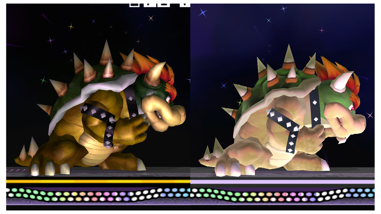 Left: Original, Right: New