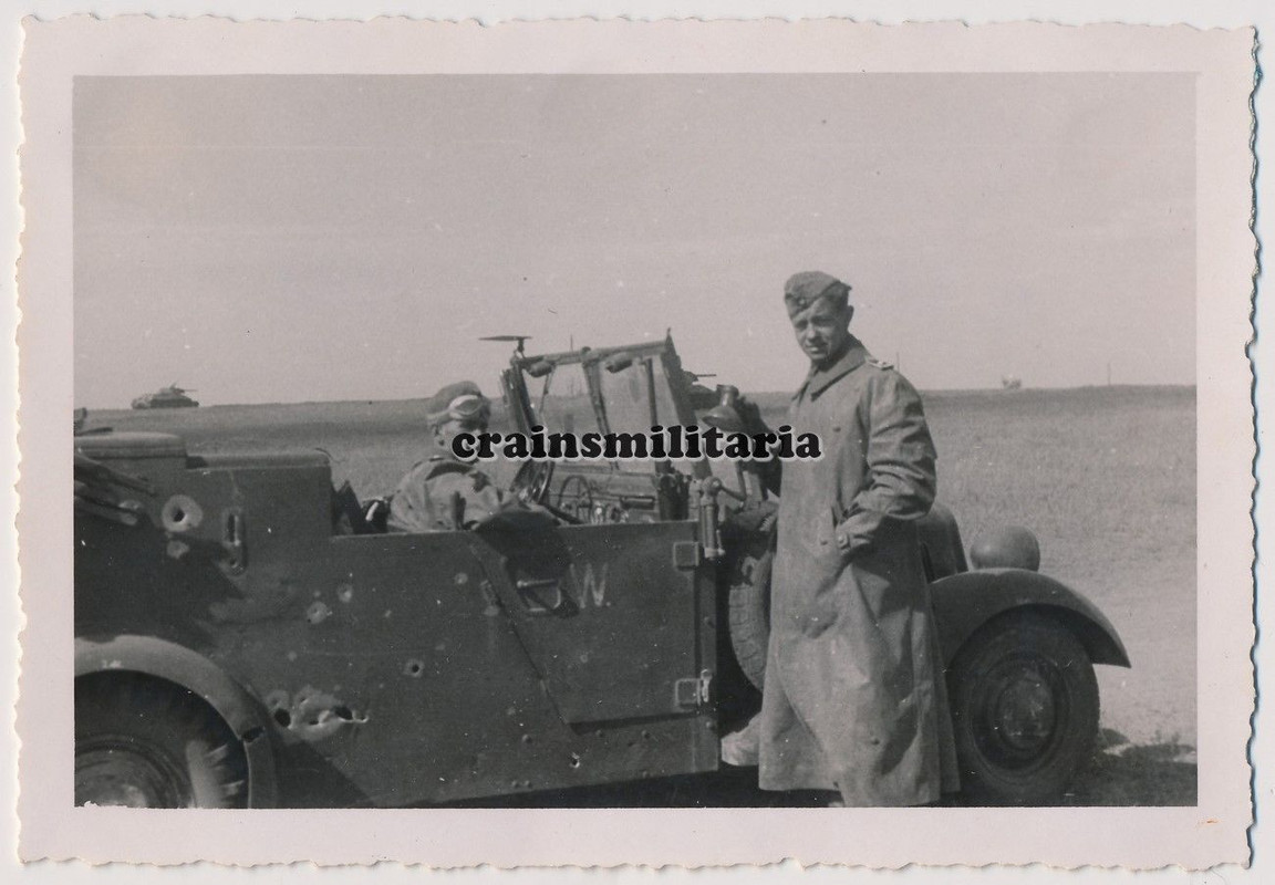 Orig. Foto Mercedes Kübelwagen am Don b. KALATSC