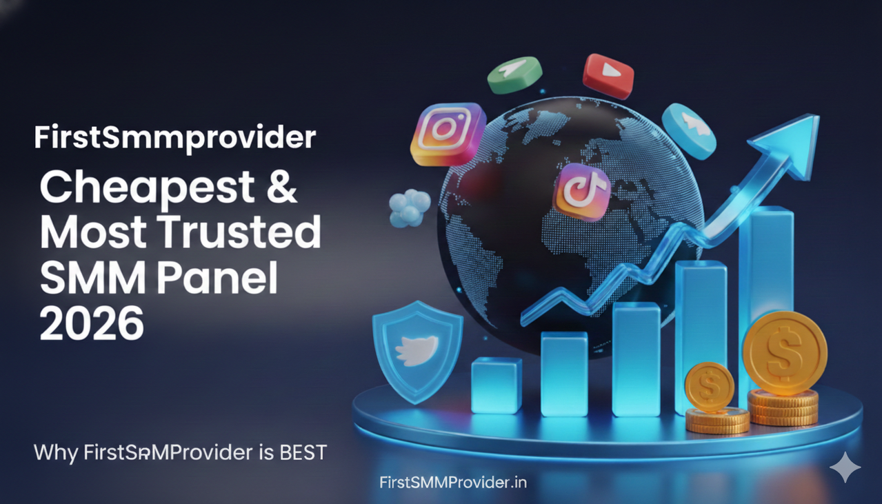Cheapest and Most Trusted SMM Panel in 2026: The Ultimate Guide by FirstSMMProvider