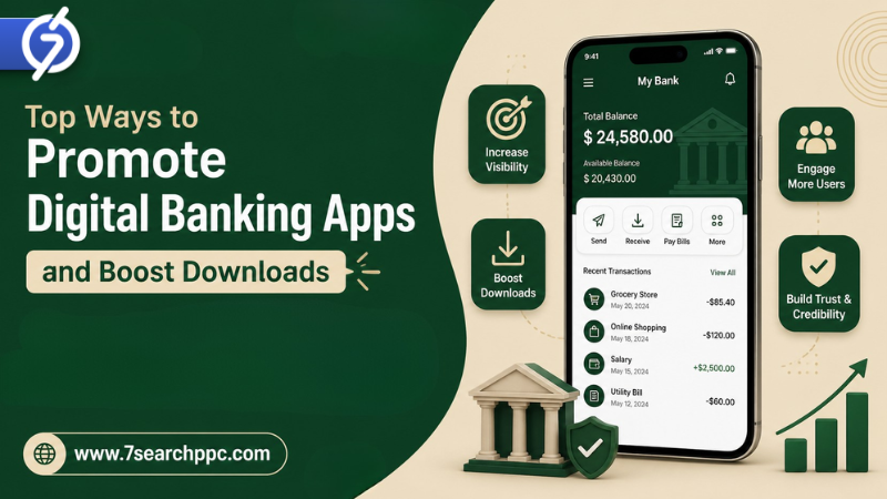 promote digital banking apps