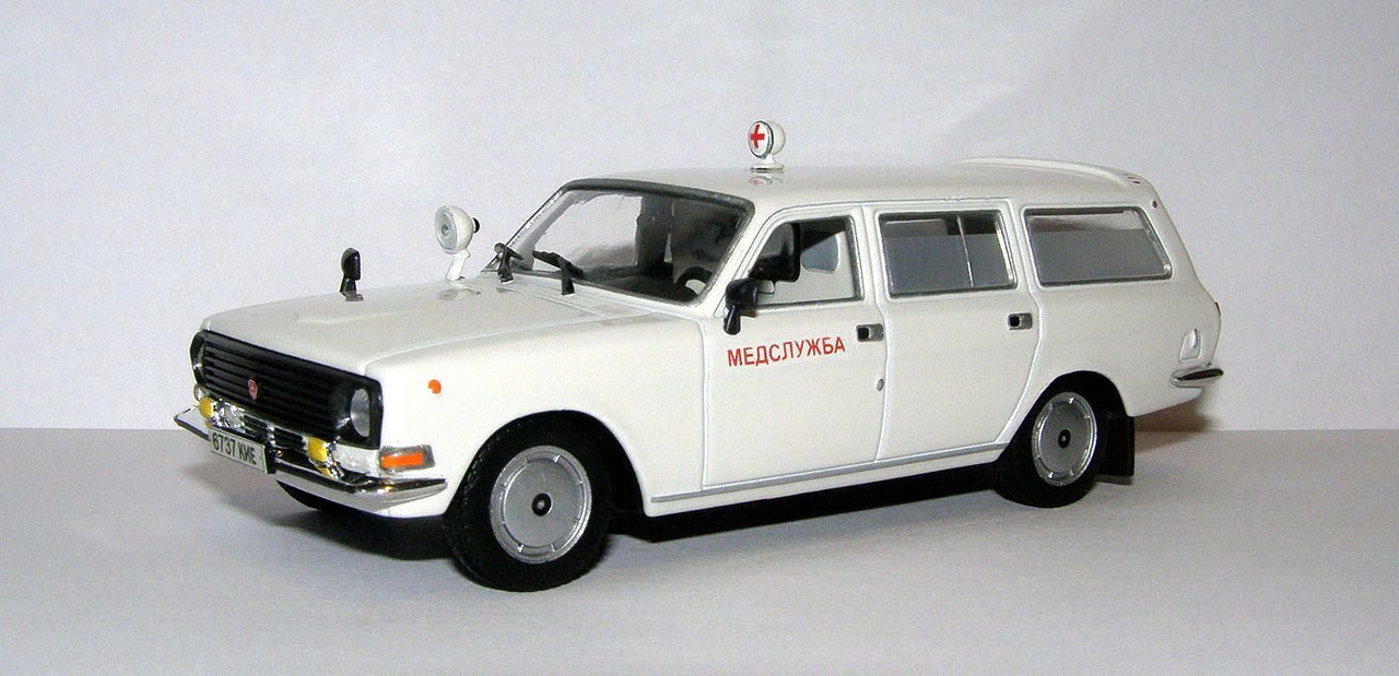 1987 GAZ-24-13 Volga Ambulance (IST for DeAgostini AL#150, Conve