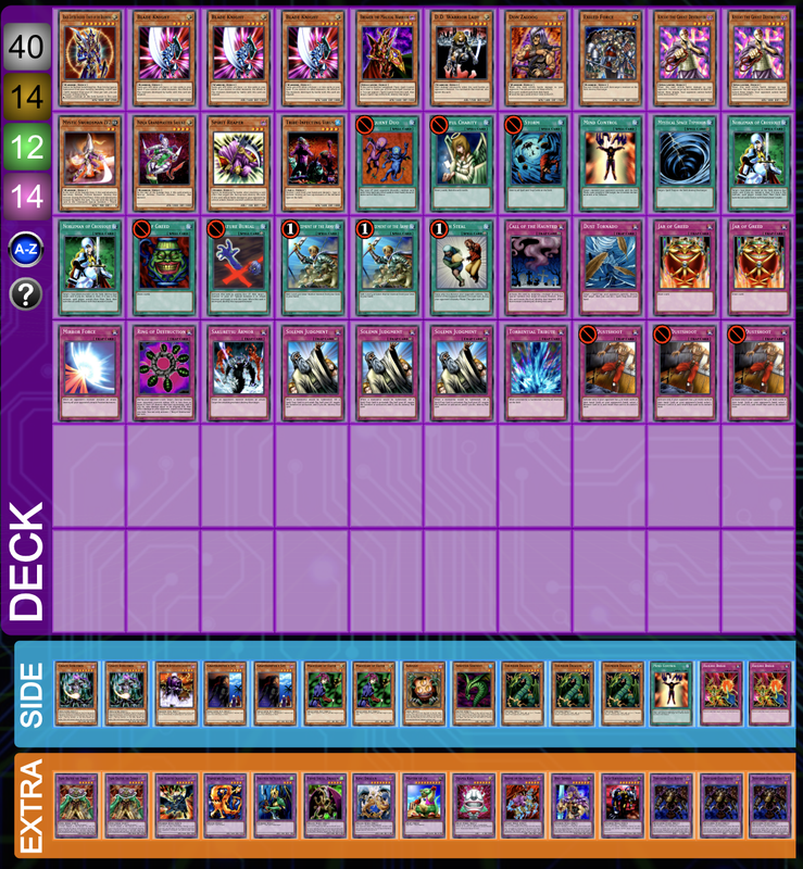 Jared's decklist