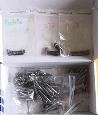 Visserie et rondelles